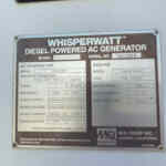 Diesel Generator: Multiquip DCA45SSIU4F Trailer Mounted