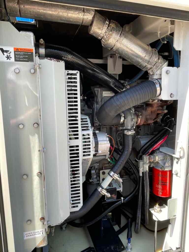 Diesel Generator: Multiquip DCA45SSIU4F Trailer Mounted