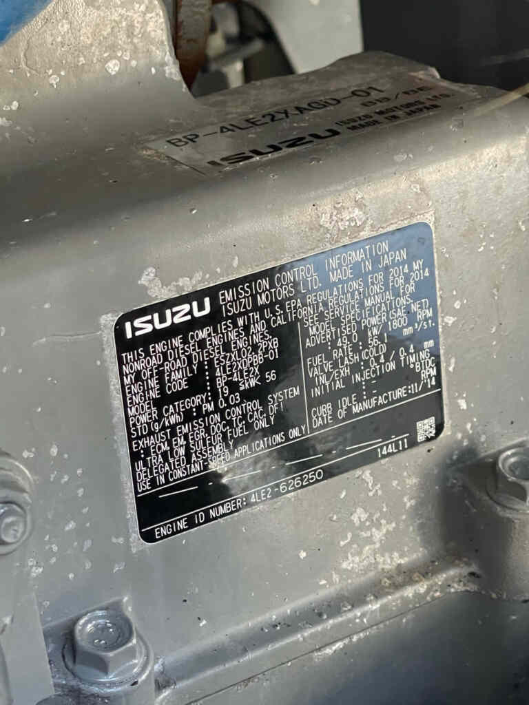 Diesel Generator: Multiquip DCA45SSIU4F Trailer Mounted