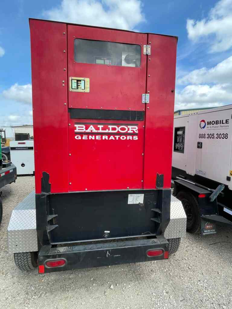 Baldor TS175 Trailer Mounted Diesel Generator - Tier 3