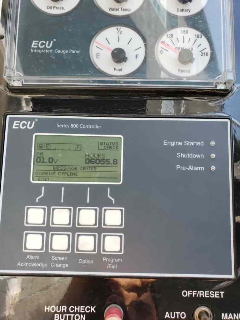 Diesel Generator: Multiquip DCA300SSCU2 — Trailer Mounted