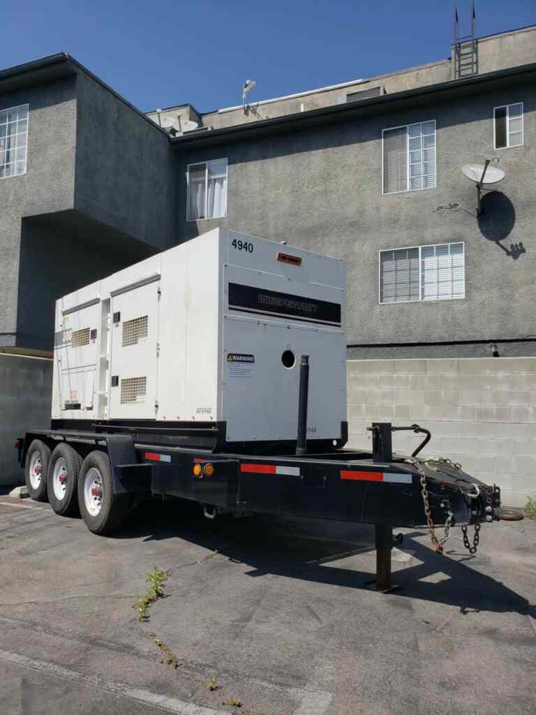 Diesel Generator: Multiquip DCA300SSCU2 — Trailer Mounted