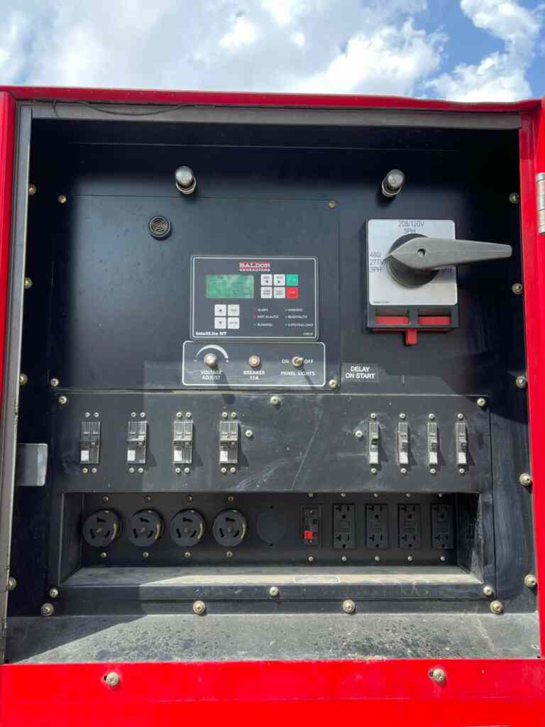 Baldor TS175 Trailer Mounted Diesel Generator - Tier 3