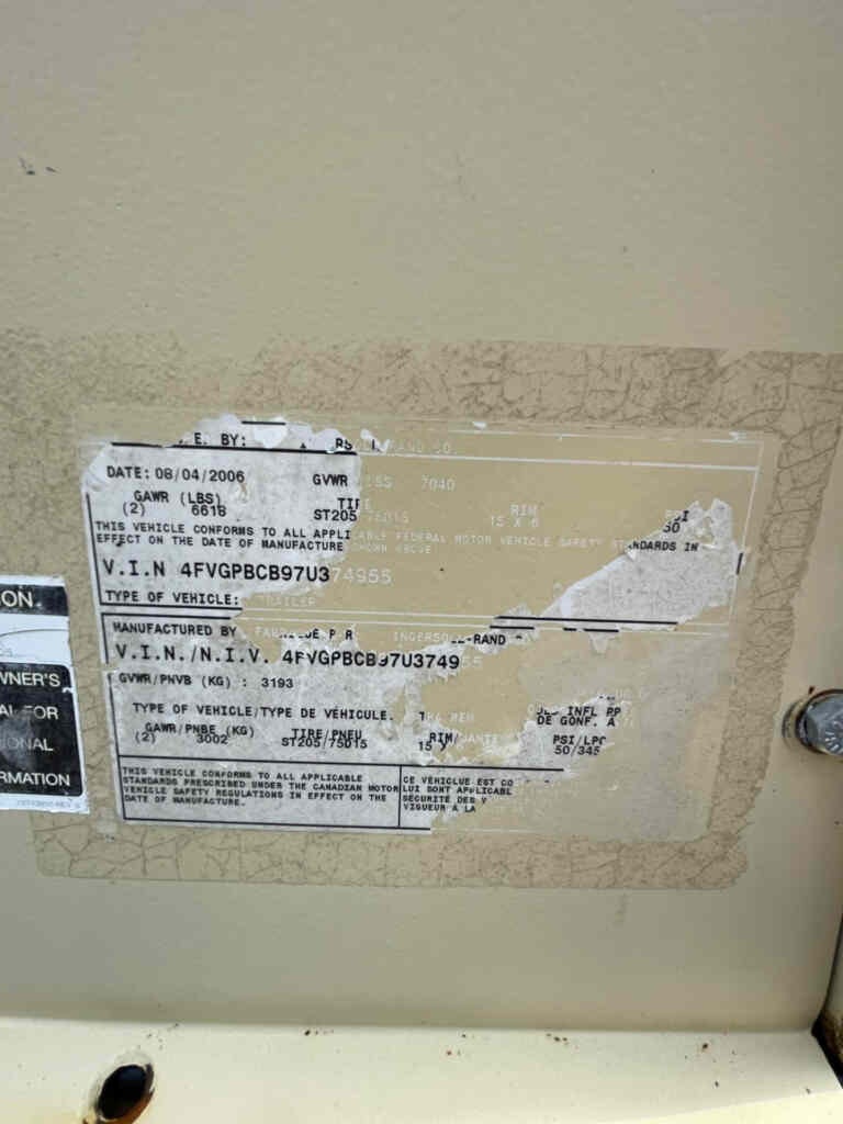 Doosan G125 Generator VIN: 4FVGNBDB3FU466422 Hours: 8,657 - Seminole, TX