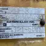 Caterpillar 3406 Diesel Standby Generator