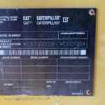 Caterpillar 3512B Standby Generator Diesel