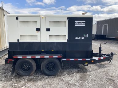 Atlas Copco QAS150 Trailer-Mounted Diesel Generator for Sale