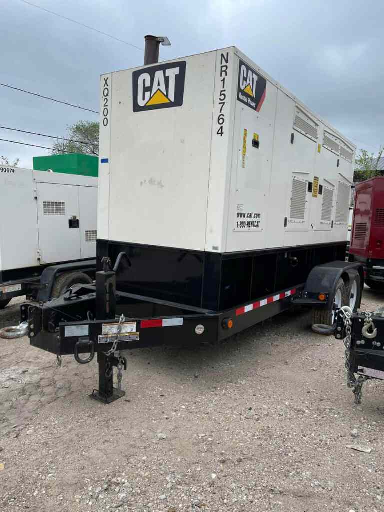Trailer Mounted Diesel Generator: Caterpillar XQ200