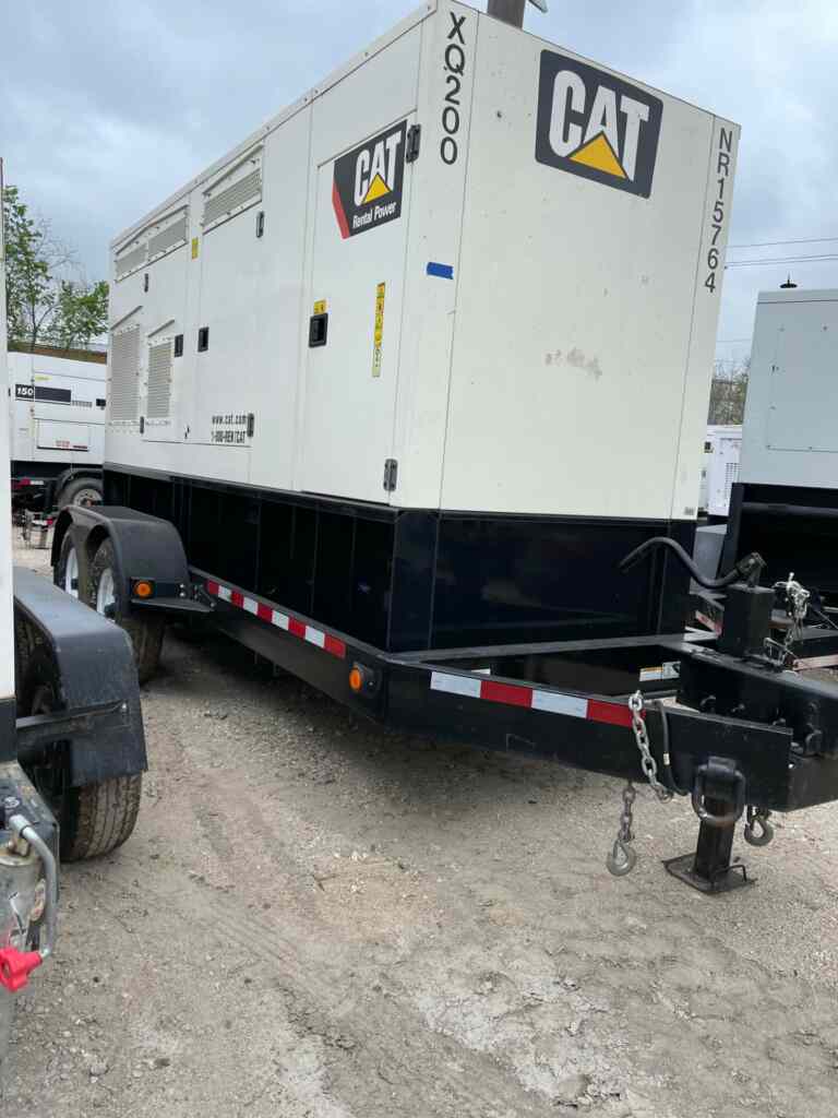 Trailer Mounted Diesel Generator: Caterpillar XQ200