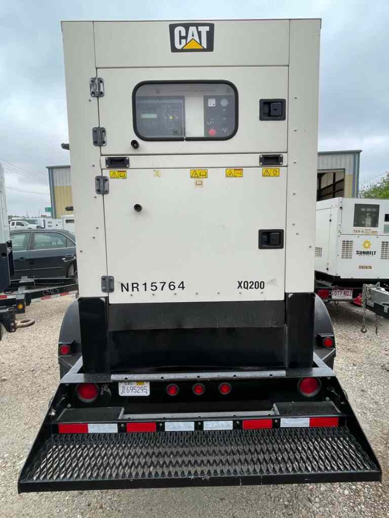 Trailer Mounted Diesel Generator: Caterpillar XQ200