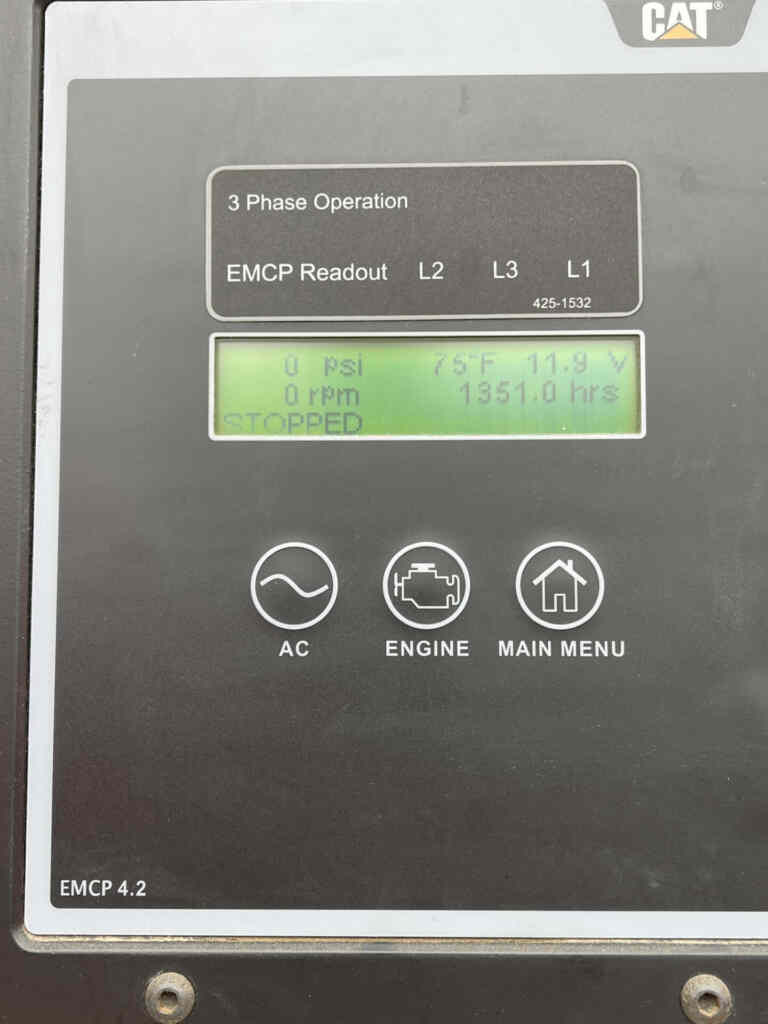 Trailer Mounted Diesel Generator: Caterpillar XQ200