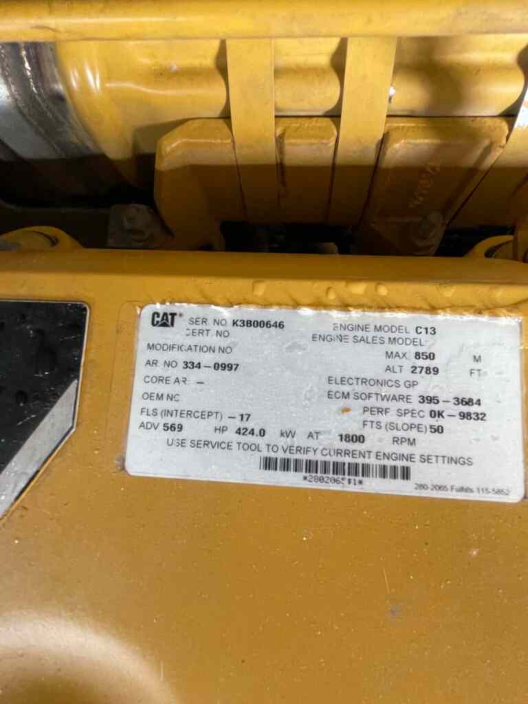 Caterpillar XQ350 Trailer Mounted, Diesel Generator