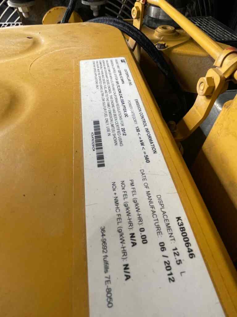 Caterpillar XQ350 Trailer Mounted, Diesel Generator