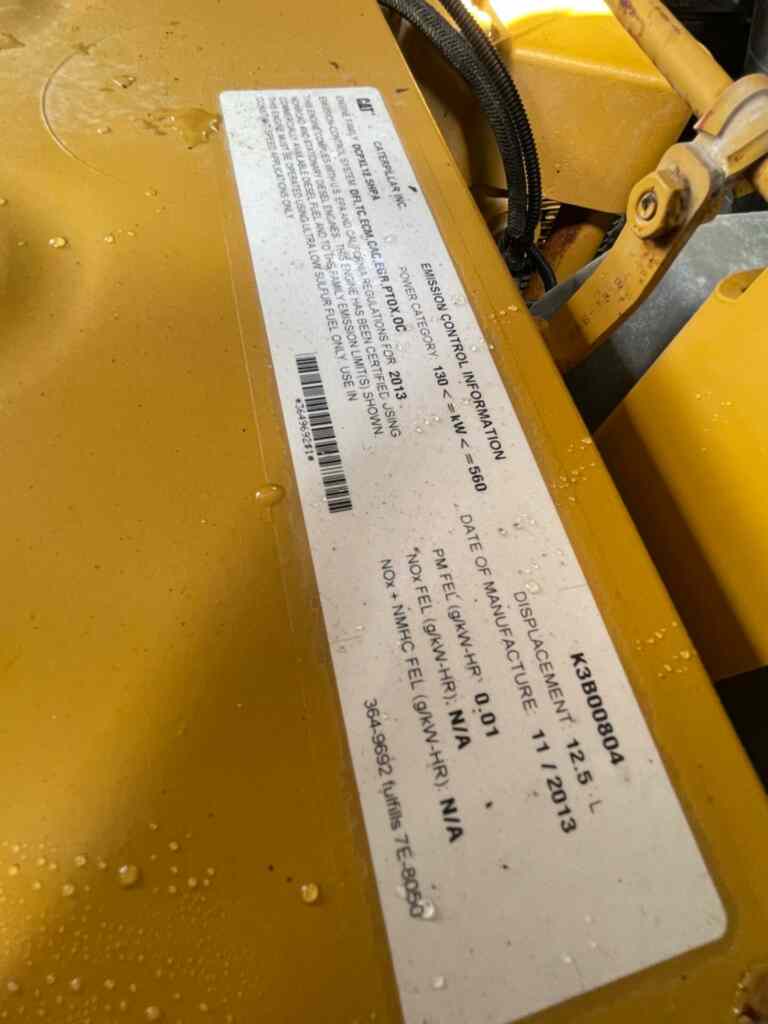 Caterpillar XQ350 Trailer Mounted Diesel Generator