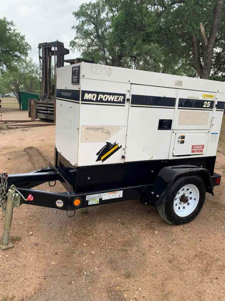 Multiquip DCA25SSIU4F Trailer Mounted, Diesel Generator