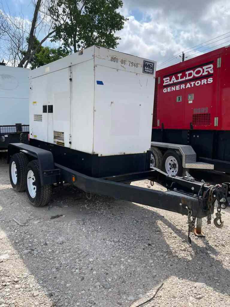 Trailer Mounted Multiquip DCA45SSIU4F (Diesel Generator)