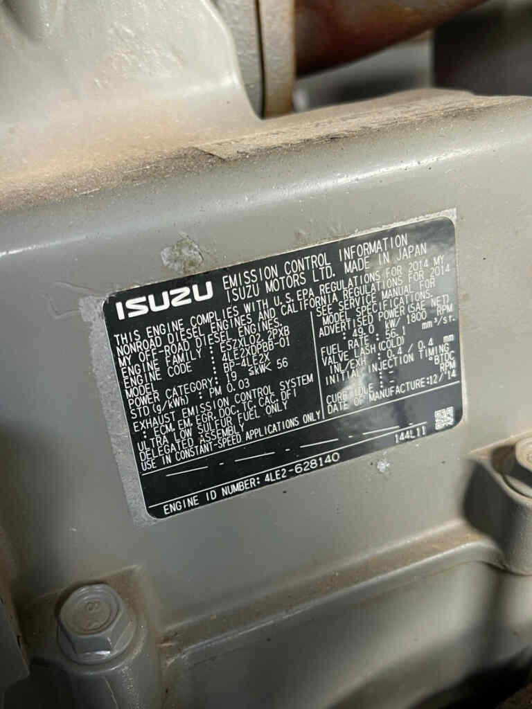 Trailer Mounted Multiquip DCA45SSIU4F Diesel Generator