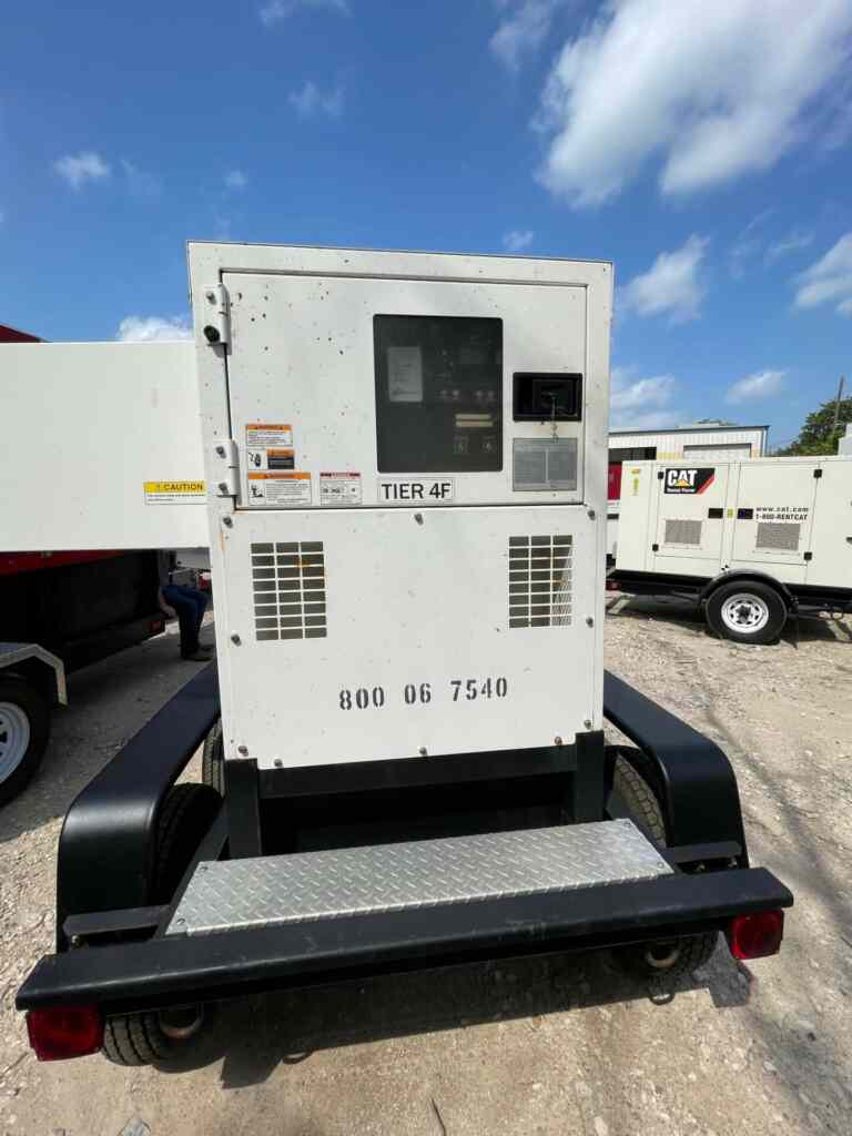 Trailer Mounted Multiquip DCA45SSIU4F Diesel Generator