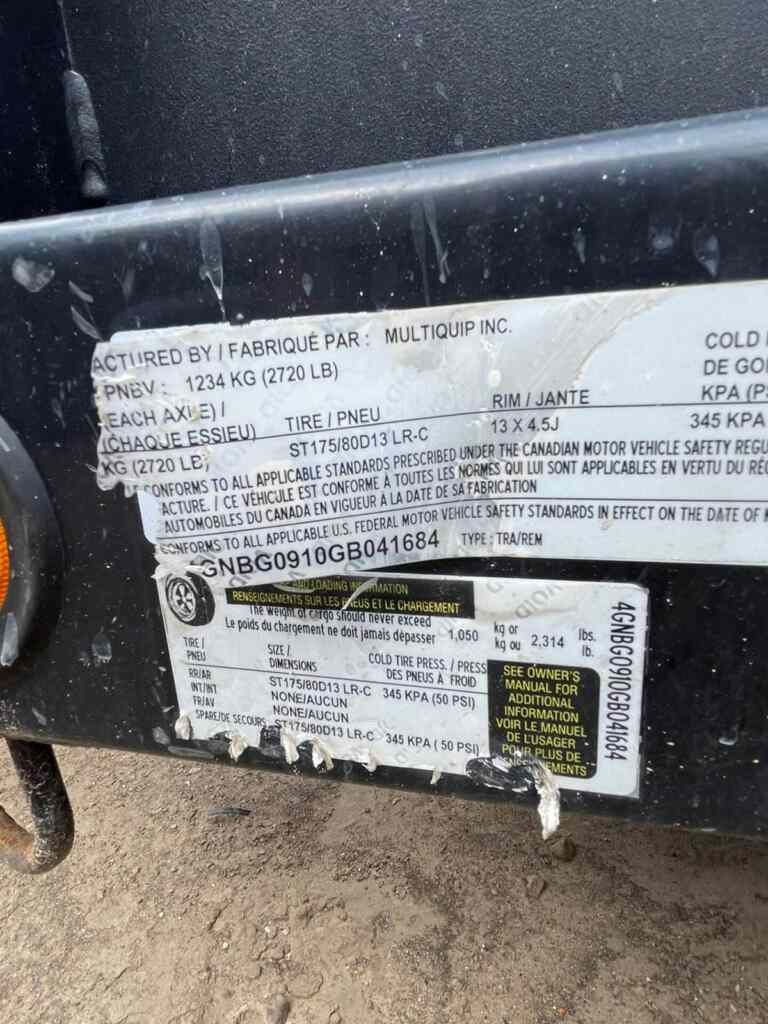 Multiquip DCA25SSIU4F Trailer Mounted Diesel Generator