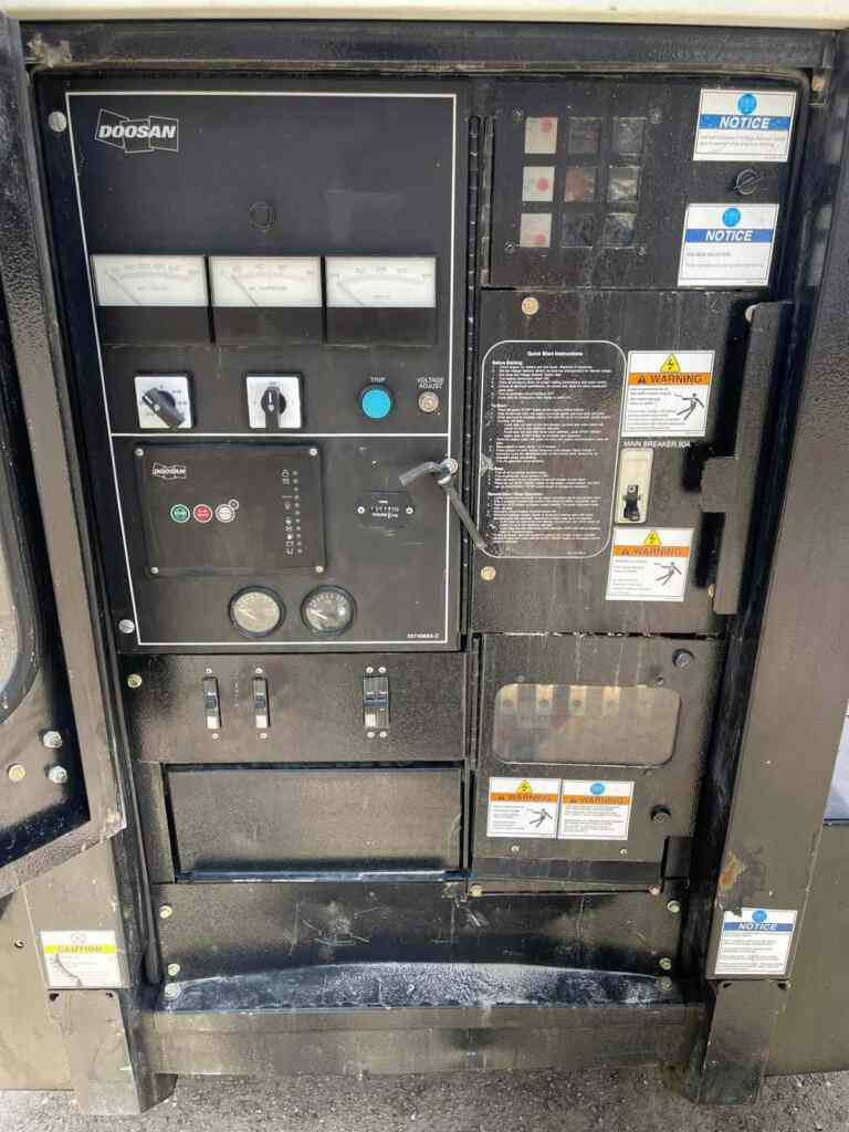 Doosan G25 Trailer Mounted Diesel Generator