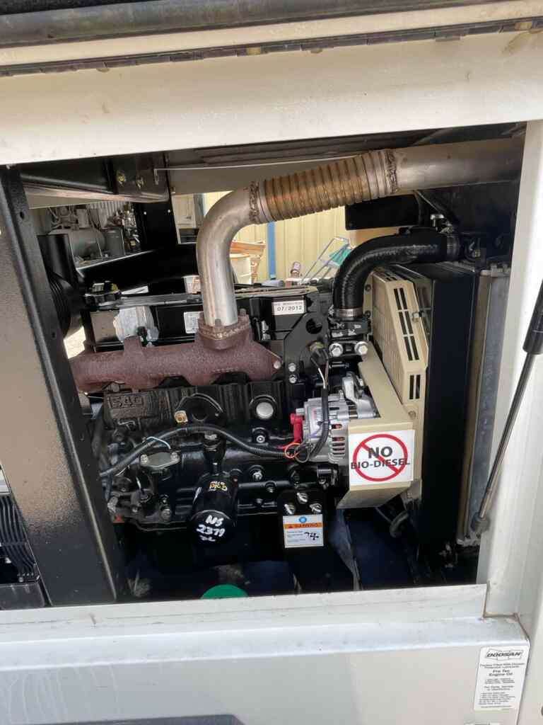 Doosan G25 Trailer Mounted Diesel Generator