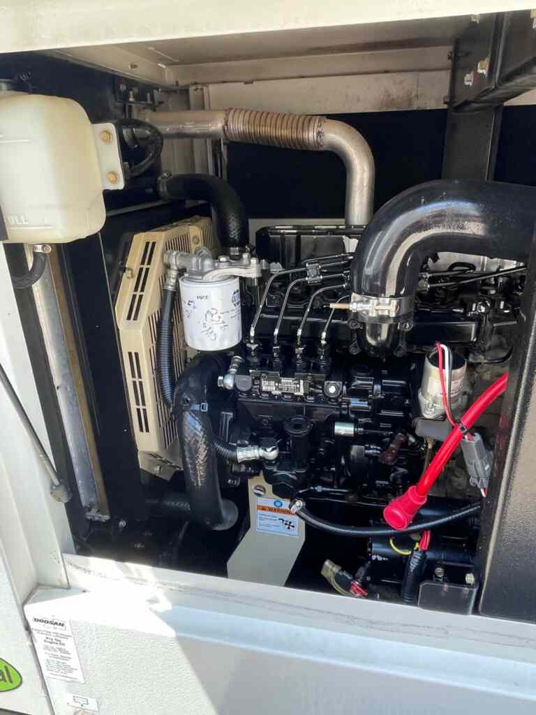 Doosan G25 Trailer Mounted Diesel Generator