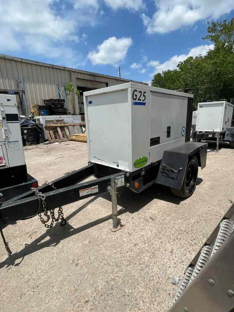 2014 Doosan G25 Trailer Mounted Diesel Generator