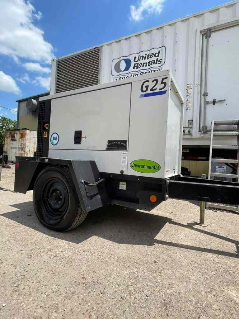 2014 Doosan G25 Trailer Mounted Diesel Generator