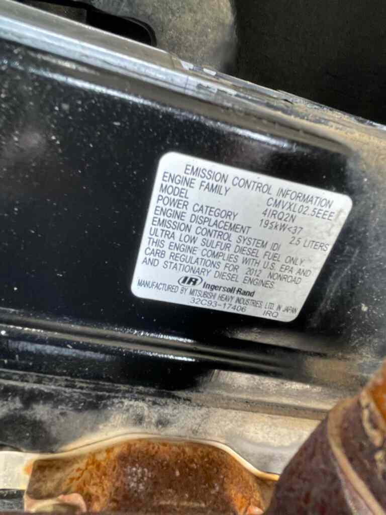 2014 Doosan G25 Trailer Mounted Diesel Generator