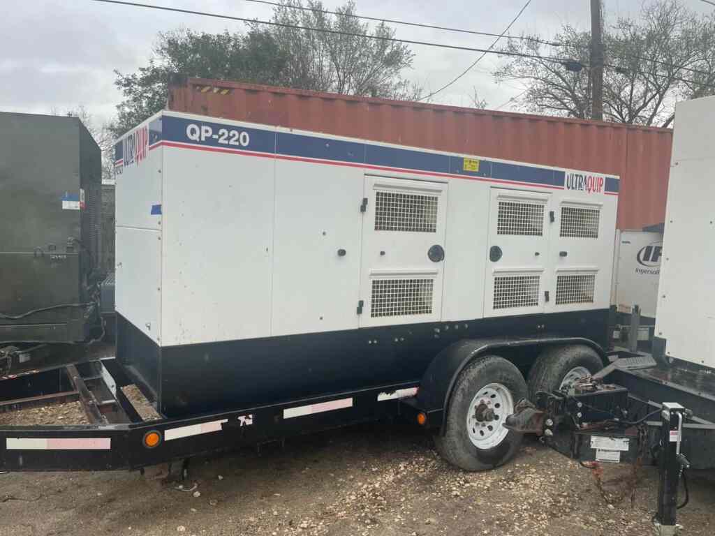 Ultraquip QP220 Trailer Mounted Diesel Generator - Tier 3