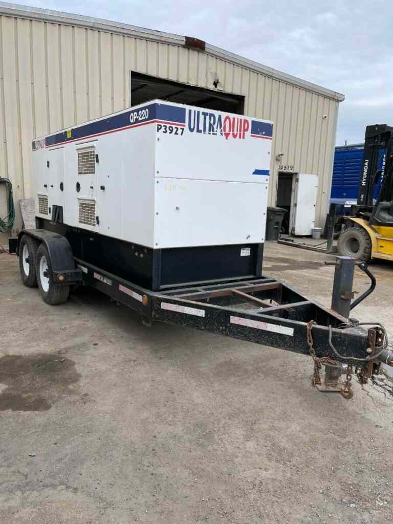 Ultraquip QP220 Trailer Mounted Diesel Generator – Tier 3
