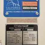 Multiquip DCA400SSI4I Trailer Mounted, Diesel Generator