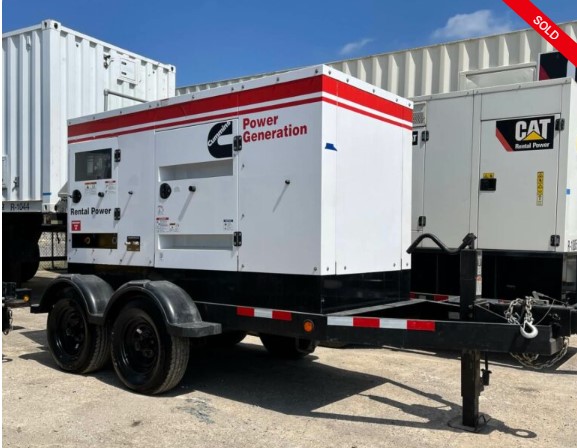 Cummins C100D6RG Trailer Mounted Diesel Generator