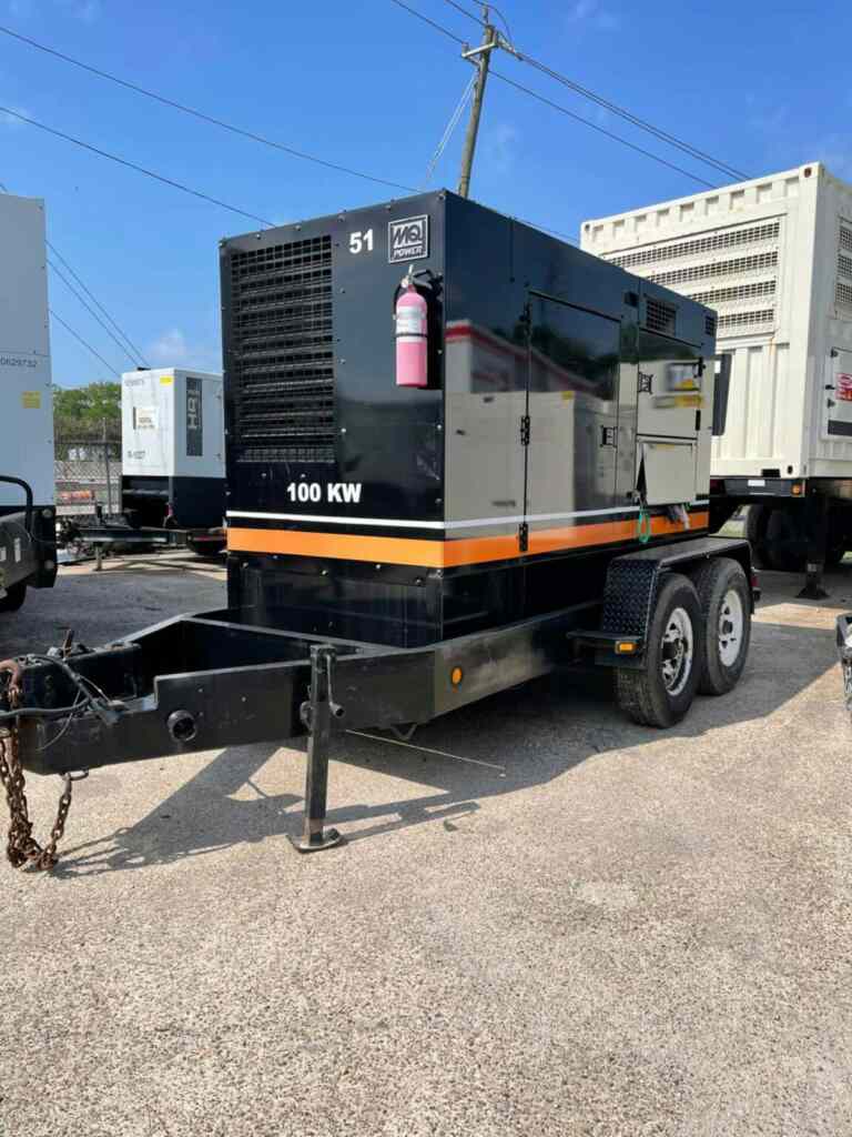 Multiquip DCA125USJ Trailer Mounted Diesel Generator – Tier 3