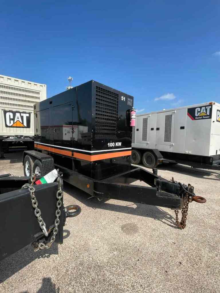 Multiquip DCA125USJ Trailer Mounted Diesel Generator - Tier 3