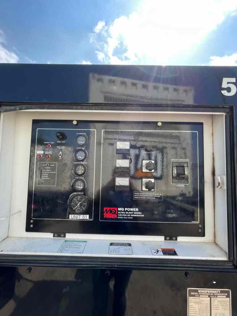 Multiquip DCA125USJ Trailer Mounted Diesel Generator - Tier 3