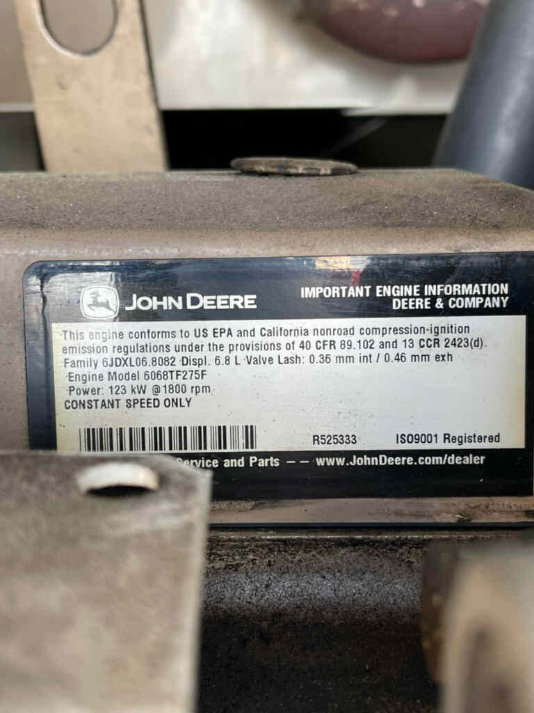 Multiquip DCA125USJ Trailer Mounted Diesel Generator - Tier 3