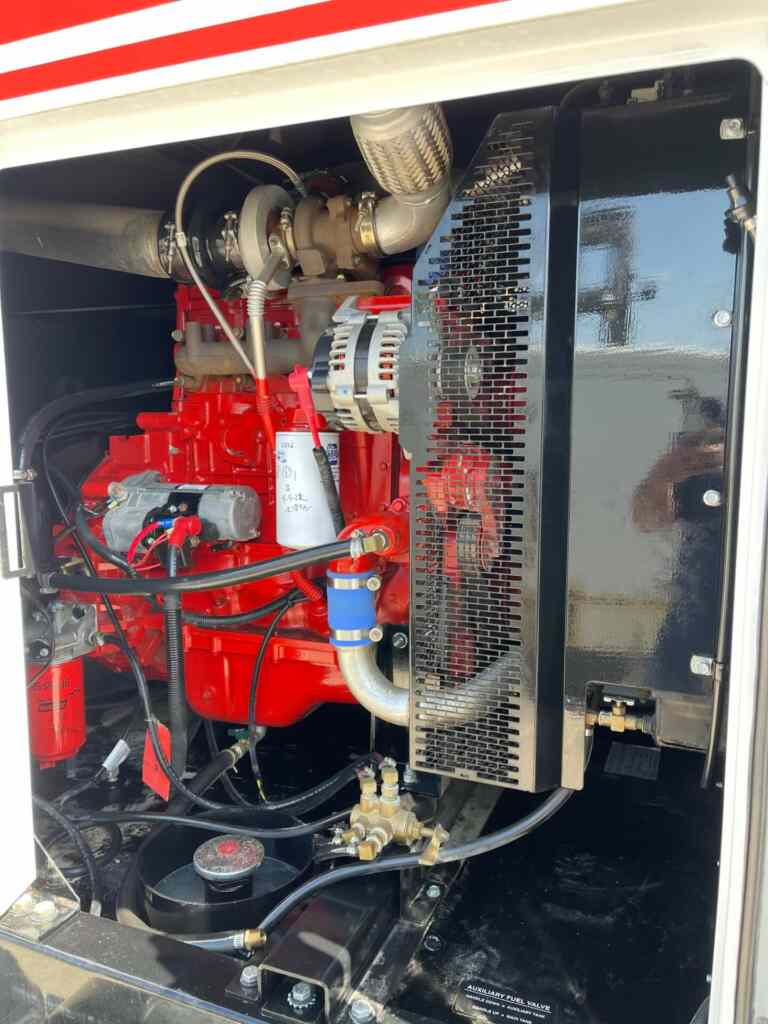 Cummins C100D6RG Trailer Mounted Diesel Generator