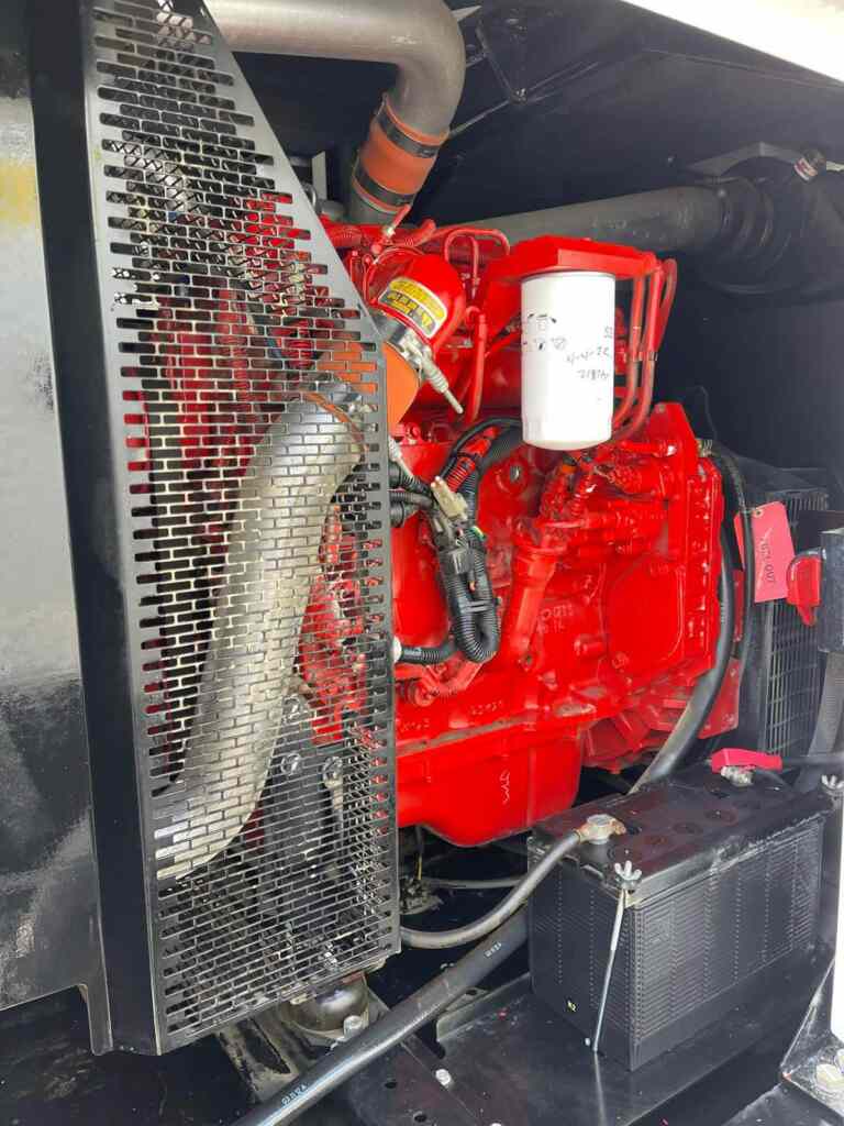 Cummins C100D6RG Trailer Mounted Diesel Generator