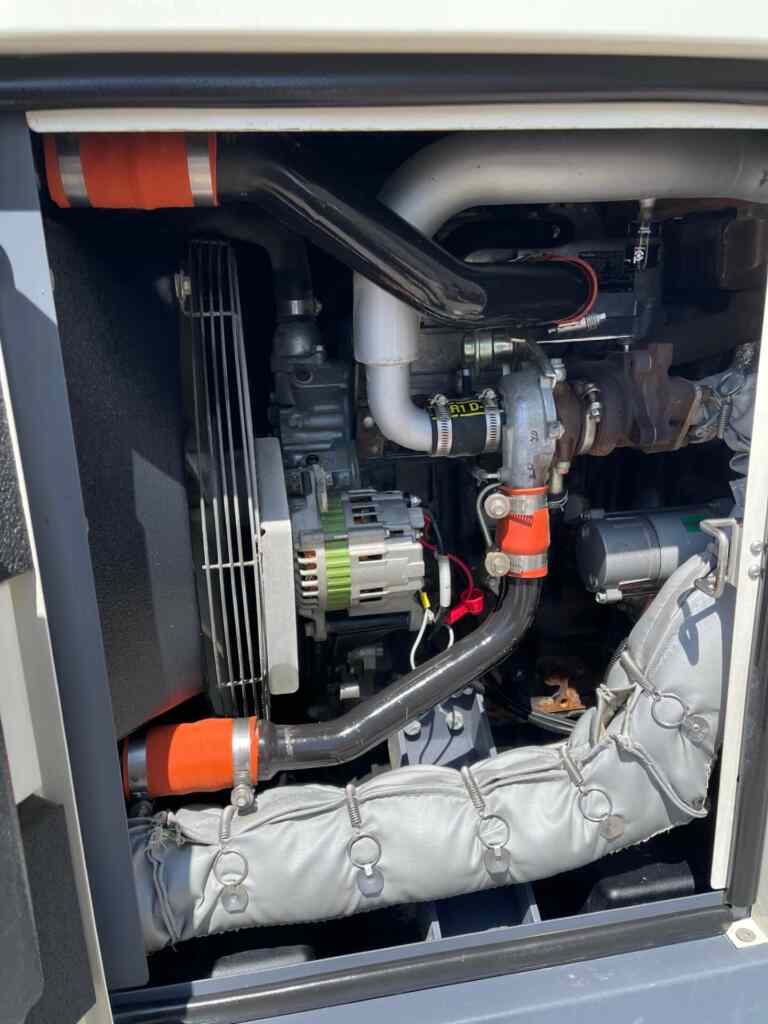 Atlas Copco QAS45 Trailer Mounted Diesel Generator - Tier 3