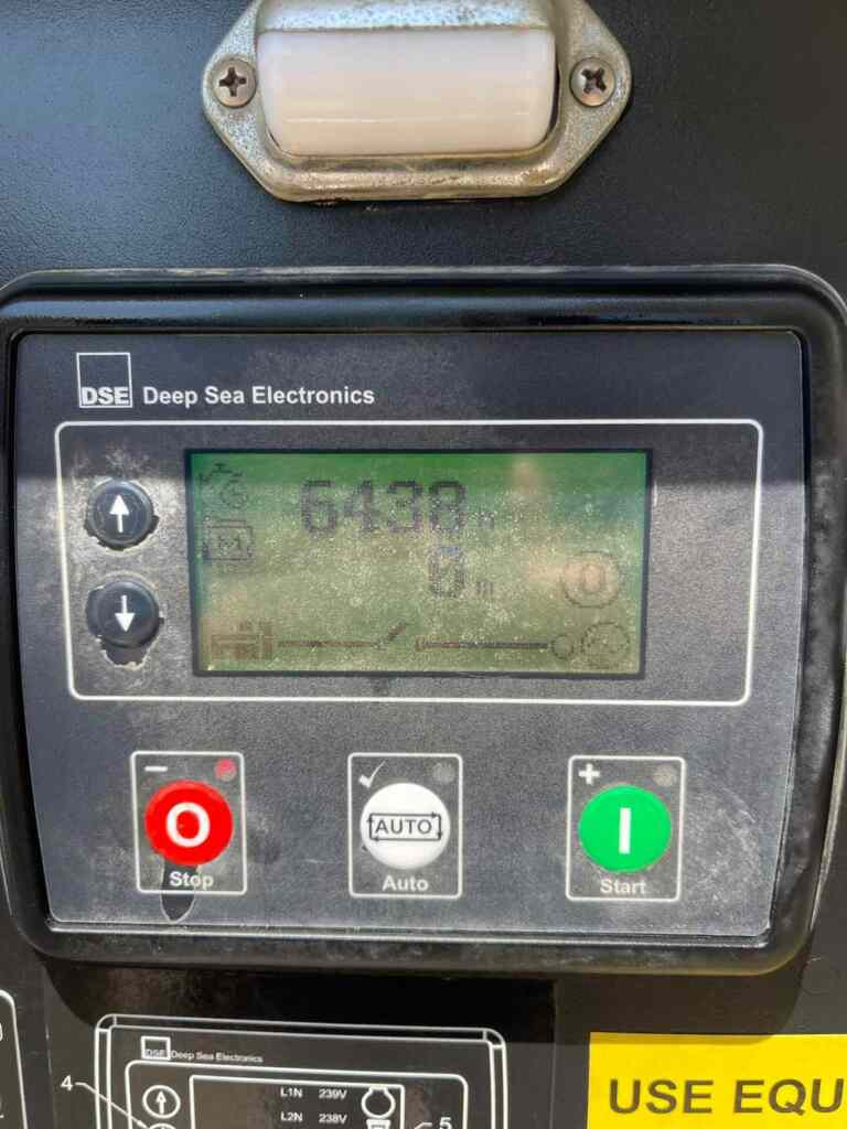 Atlas Copco QAS45 Trailer Mounted Diesel Generator - Tier 3