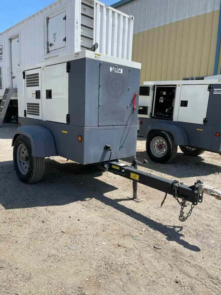 Chicago Pneumatic CPG45 Trailer Mounted Diesel Generator - Tier 3