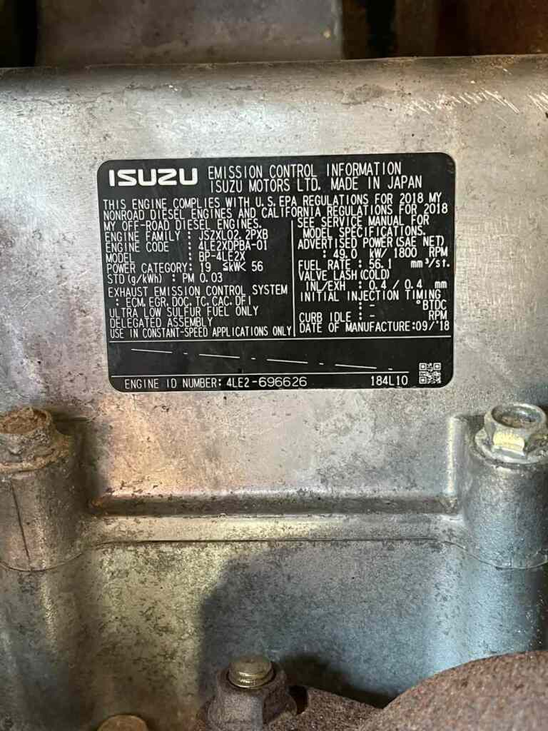 Chicago Pneumatic CPG45 Trailer Mounted Diesel Generator - Tier 3