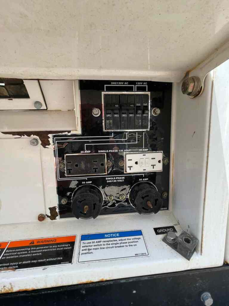 Multiquip DCA25SSIU4F Trailer Mounted Diesel Generator - Tier 3