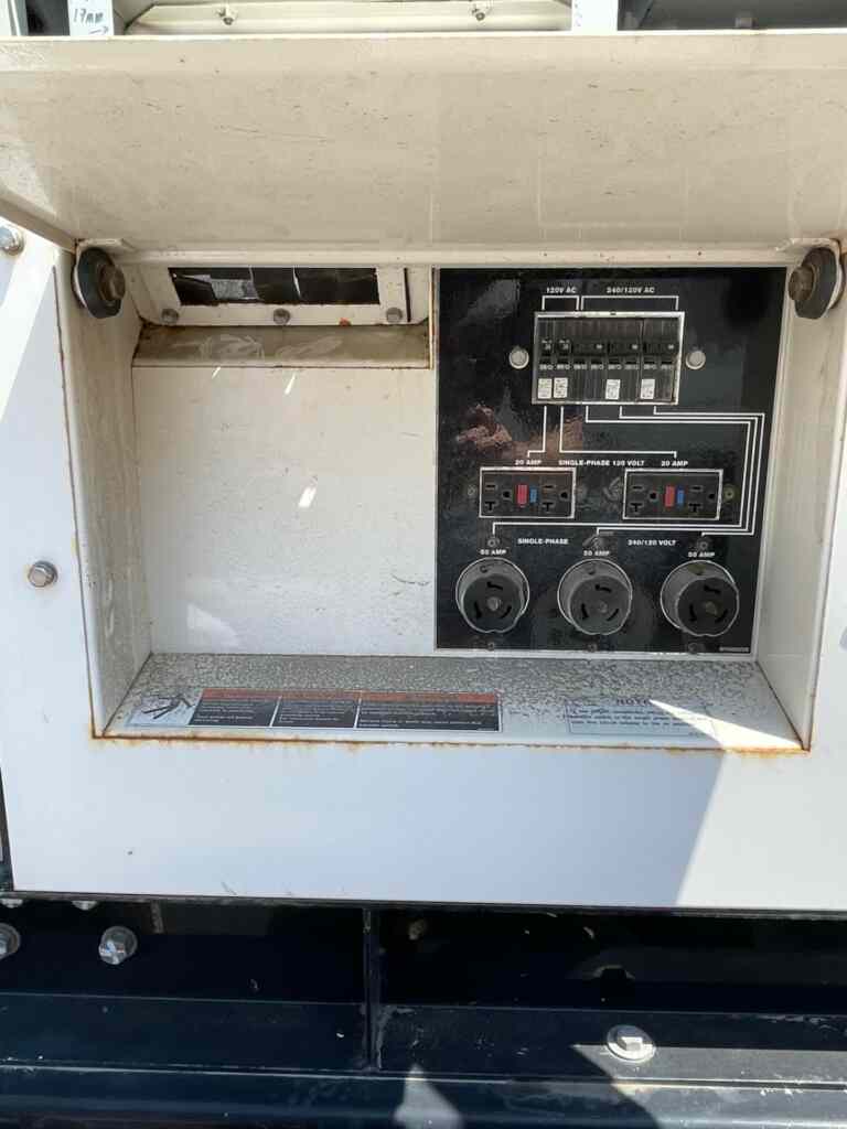 Multiquip DCA45SSIU3 Trailer Mounted Diesel Generator - Tier 3