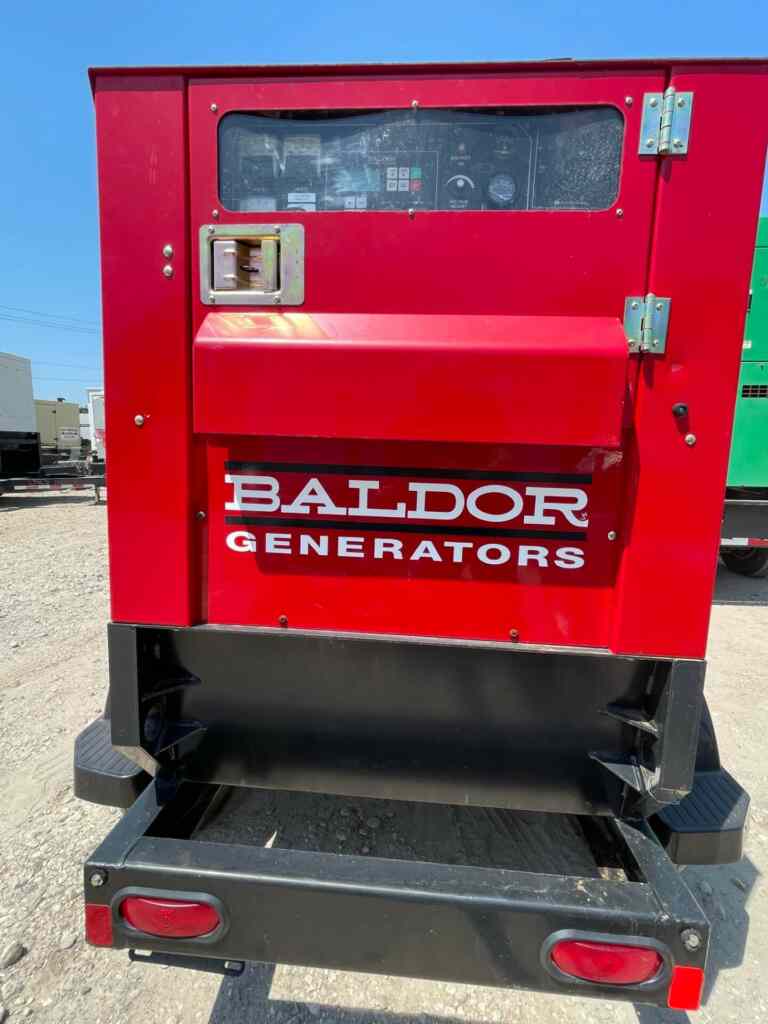 Baldor TS25 Trailer Mounted Diesel Generator - Tier 3