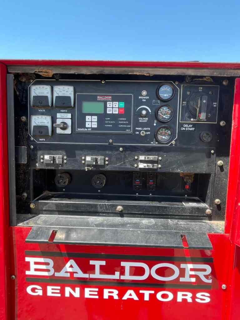 Baldor TS25 Trailer Mounted Diesel Generator - Tier 3
