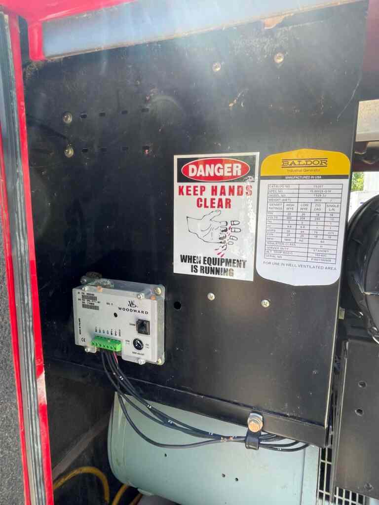 Baldor TS25 Trailer Mounted Diesel Generator - Tier 3