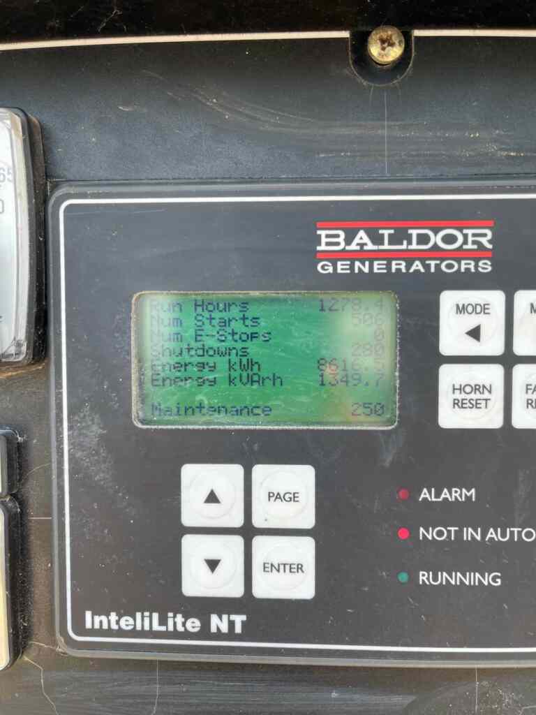 Baldor TS25 Trailer Mounted Diesel Generator - Tier 3