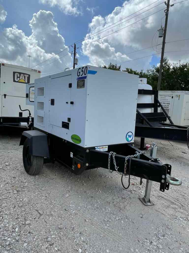Doosan G50 Trailer Mounted Diesel Generator